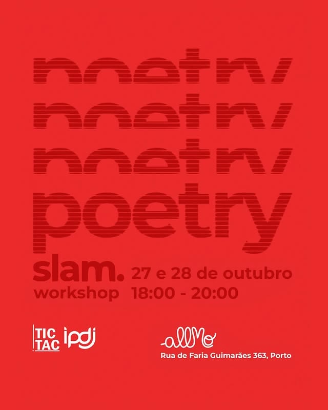 Cartaz Poetry Slam