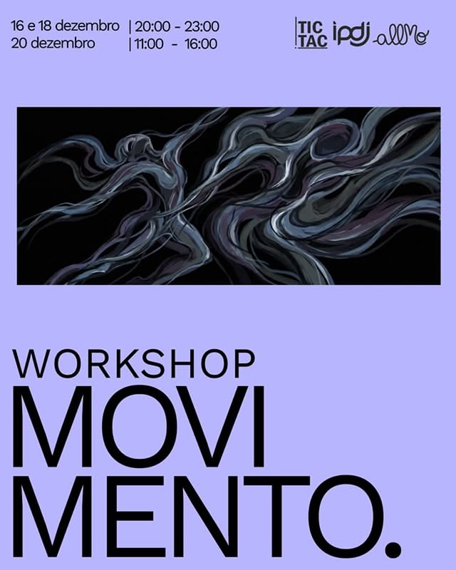 Cartaz Workshop Movimento